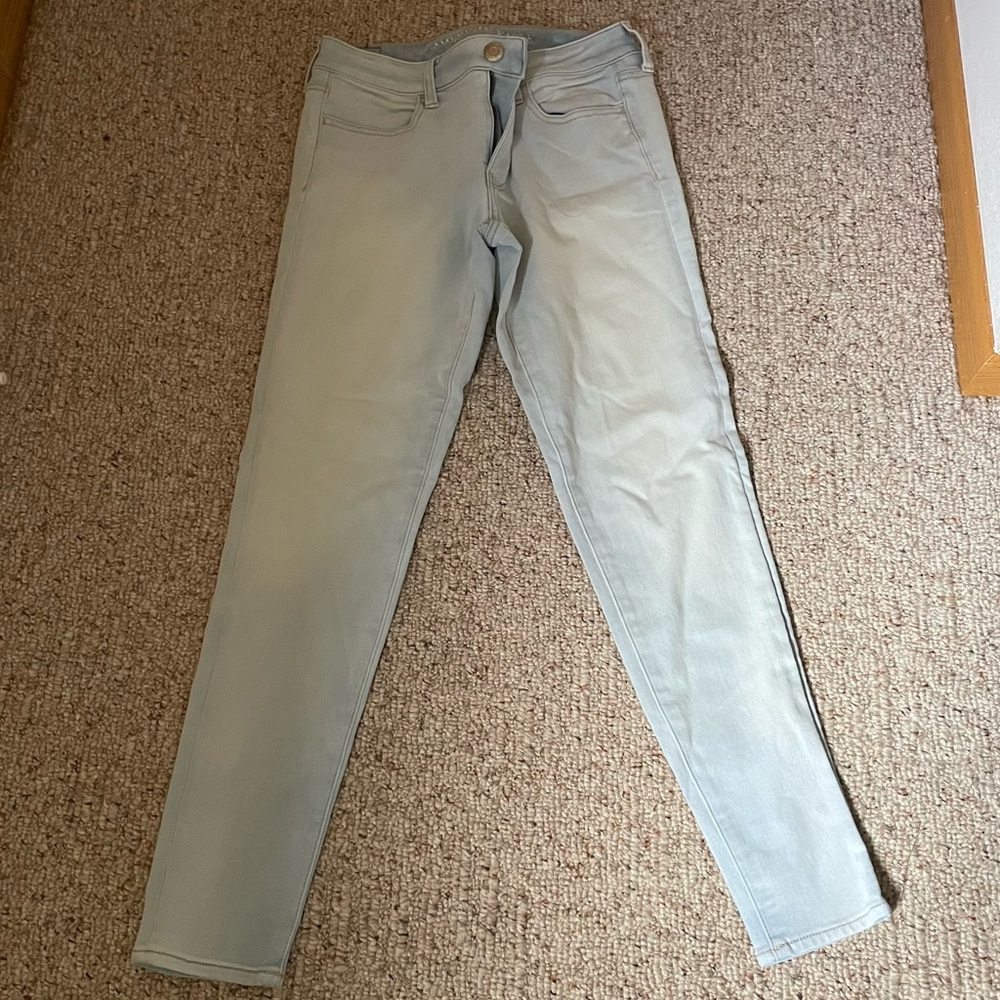 Lightwash AE Jegging, Super Stretch, Size 8